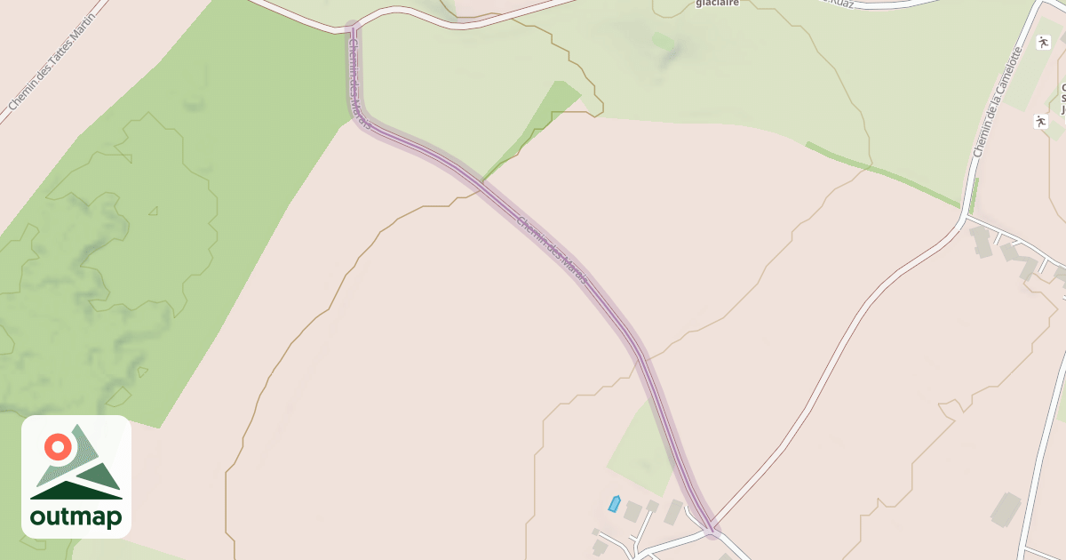 Map of Chemin des Marais