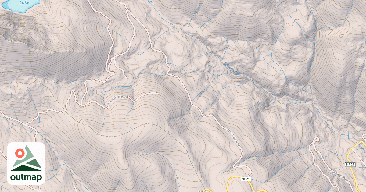 Map of ECHO LAKE