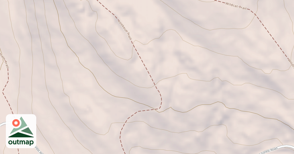 Map of Lookout Trail