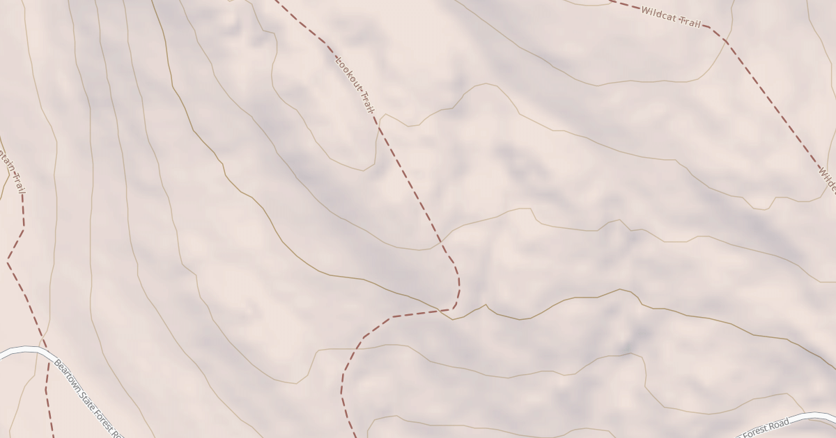 Map preview of Lookout Trail