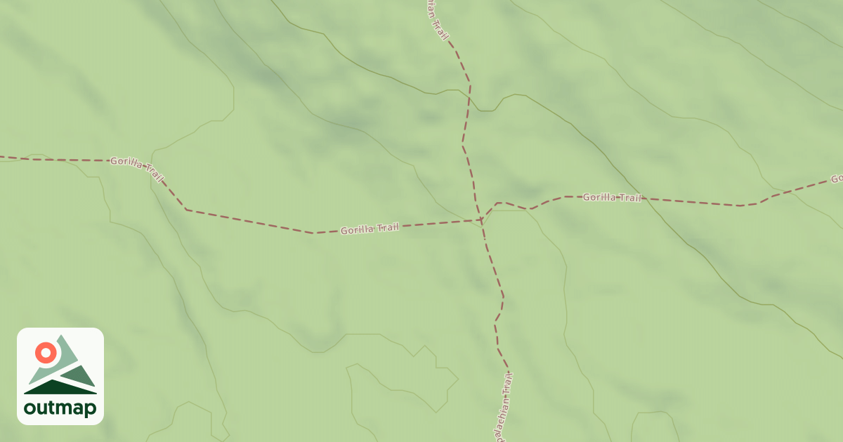 Map of Gorilla Trail