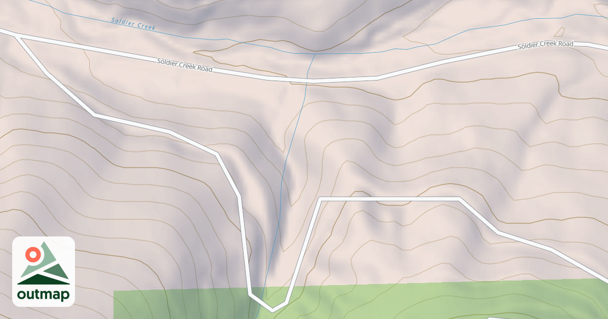 Map of BELL GULCH
