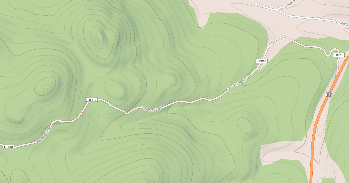 Map preview of GUERNSEY