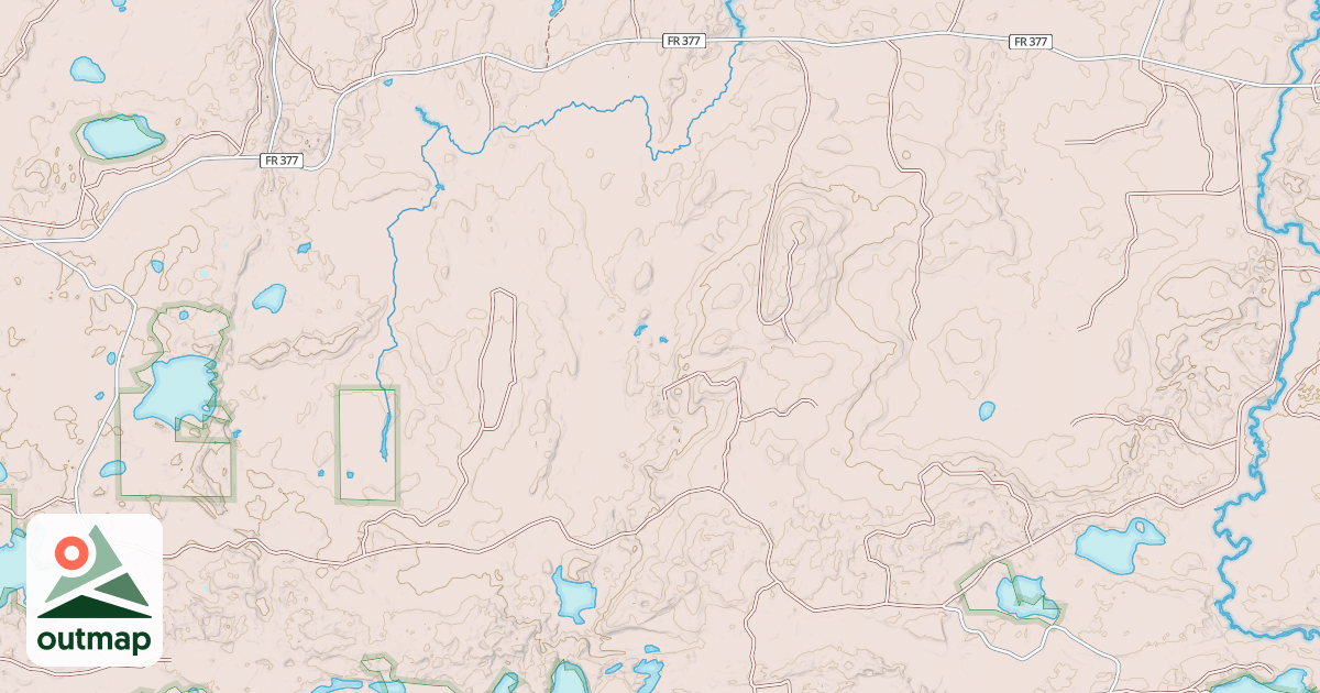 Map of KELLY LAKE