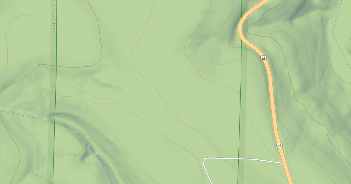 Map preview of USFS National Forest System Roads {0E32B7BA-F87C-4861-A43D-2FEBB2A6A1AB}