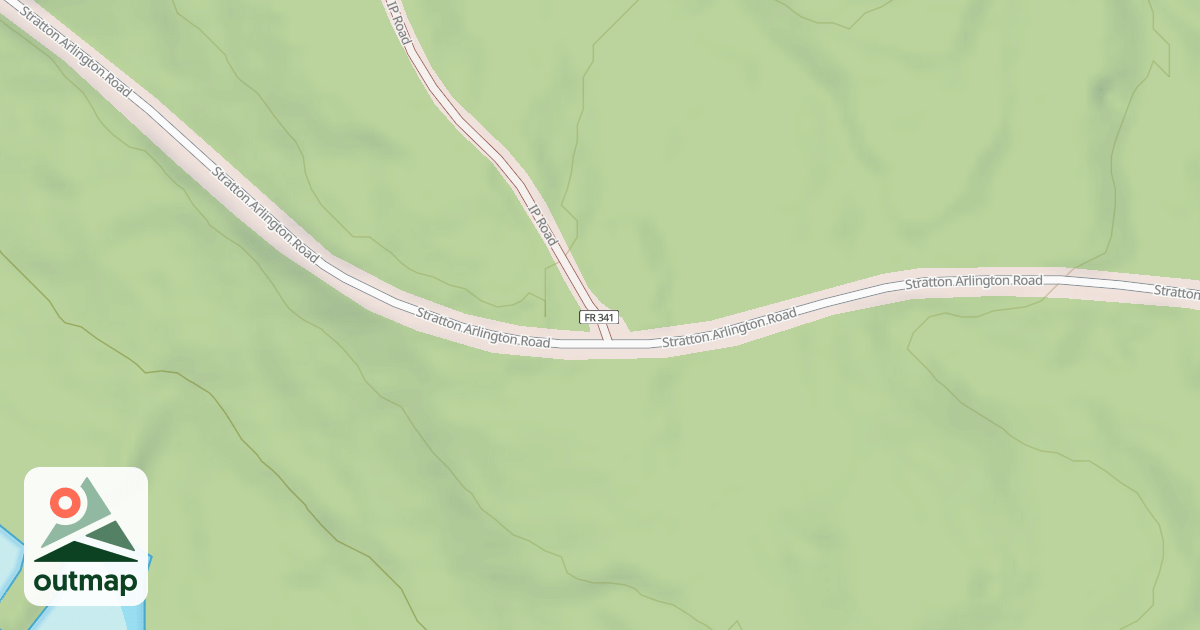 Map of STRATTON MOUNTAIN