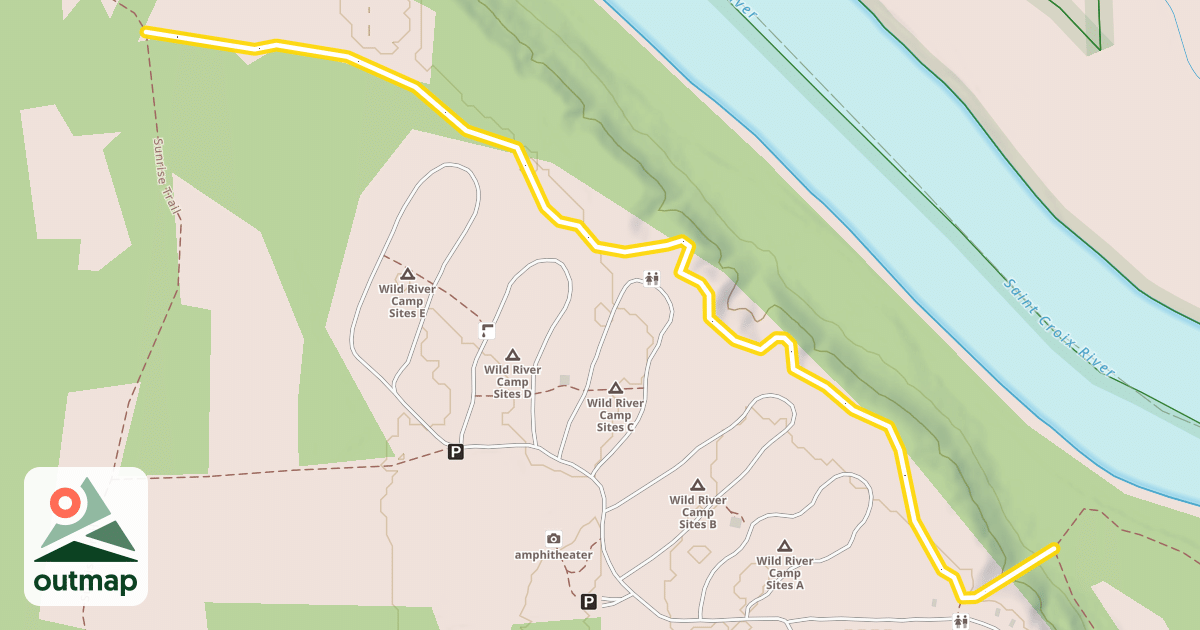 Map of Trillium Trail
