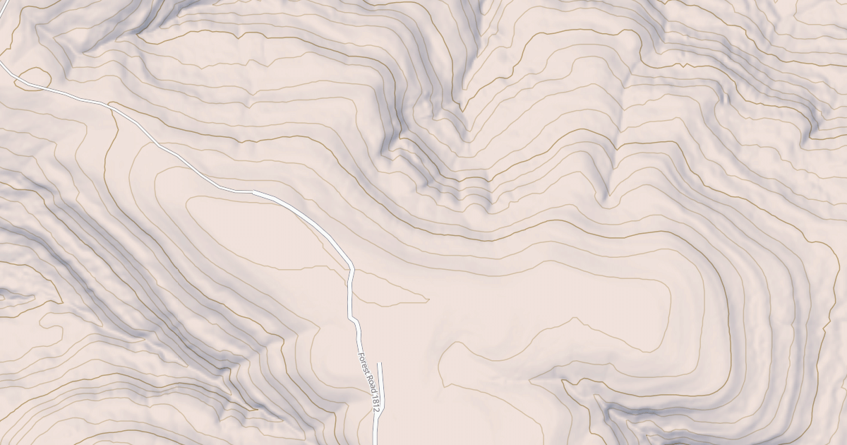 Map preview of USFS National Forest System Roads {A35DDB37-0610-428D-B7B5-7C0A654CFD07}