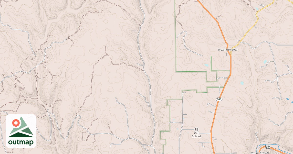 Map of BIG MILL CREEK