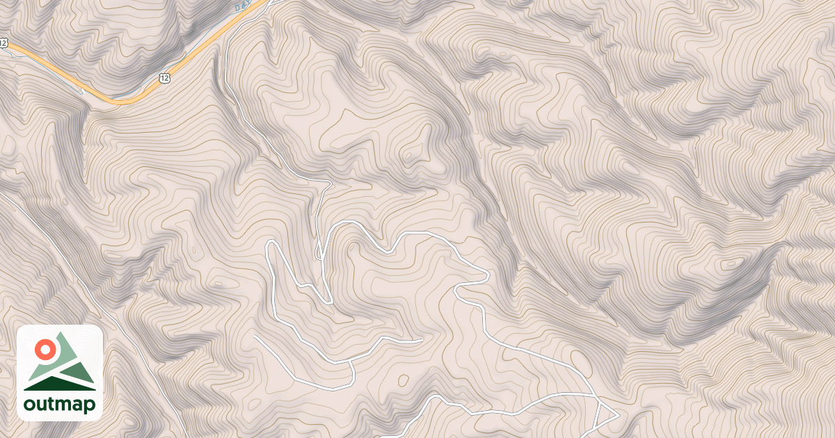 Map of BLACKTAIL-CEDAR BAR