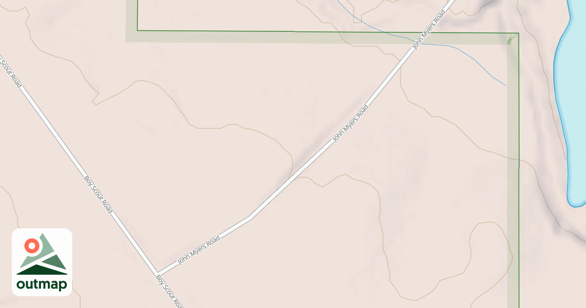 Map of USFS Motor Vehicle Use Map Roads {DF513BF2-F0CA-4FD1-AE78-BBBAB986FD92}