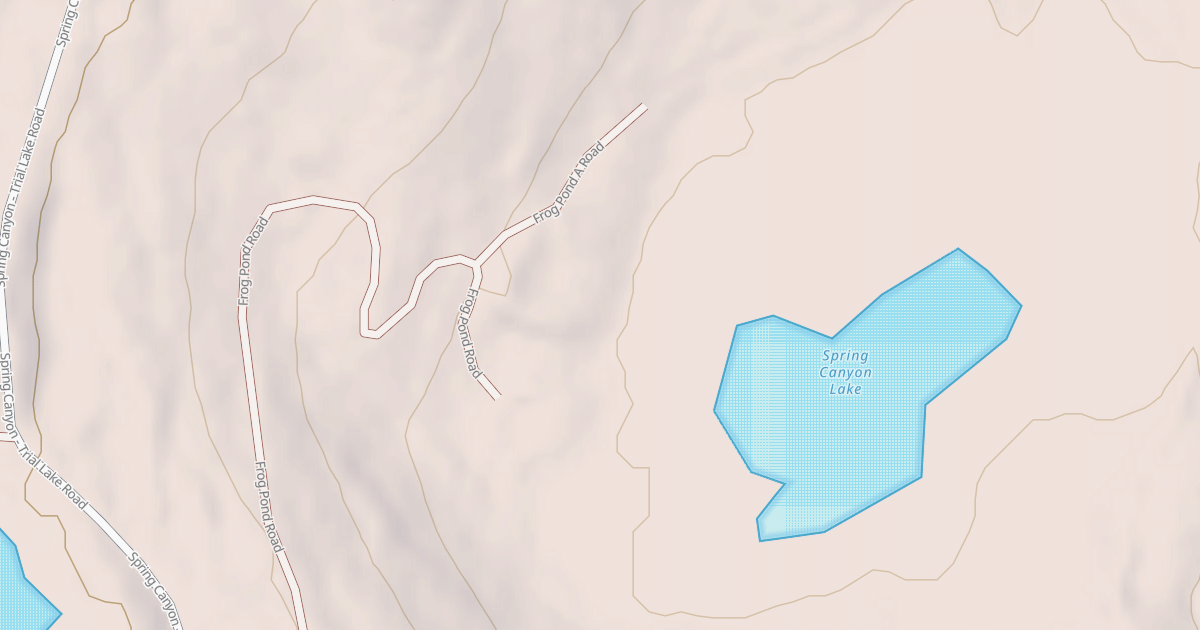 Map preview of FROG POND-A