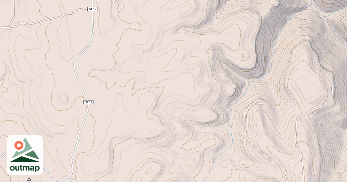 Map of USFS Motor Vehicle Use Map Roads {4C7B0C84-6EDC-4C24-8586-97B9C1FA93C9}