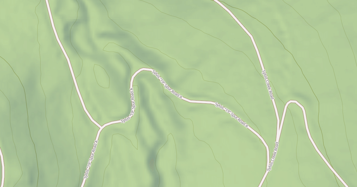 Map preview of SYLVIS "19" SPUR A