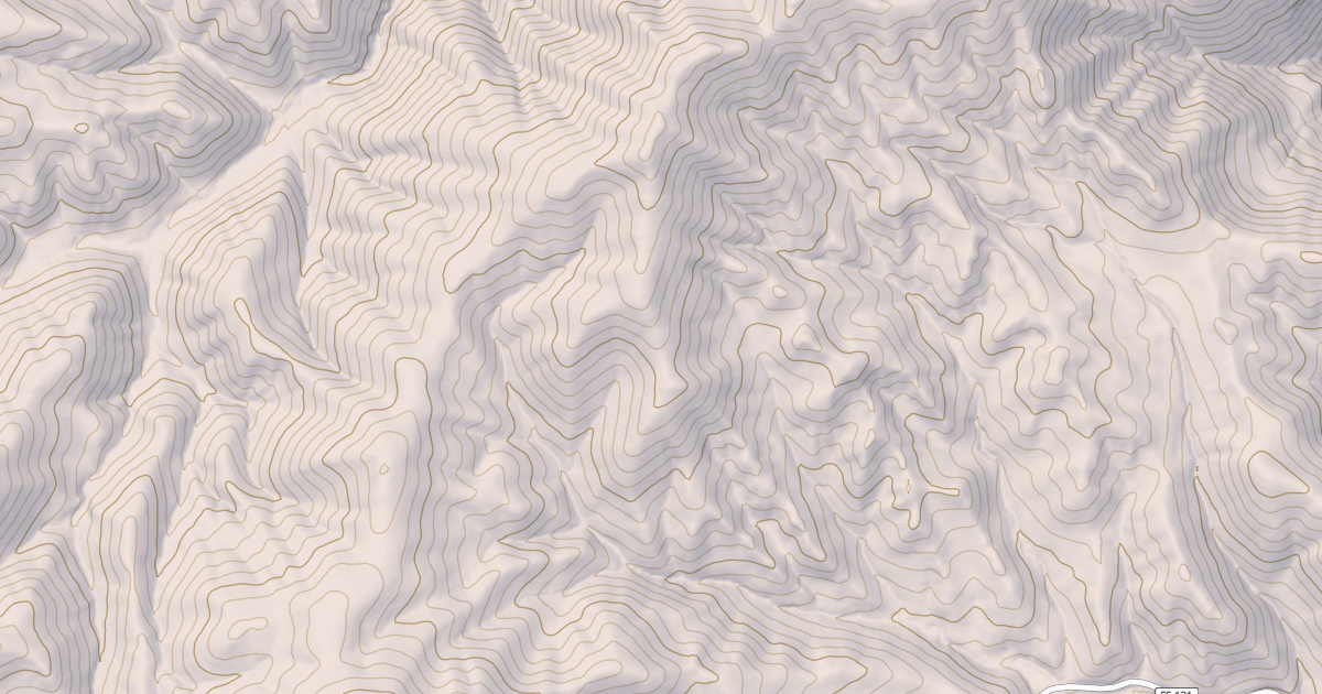 Map preview of Cow Creek Jeep Trail