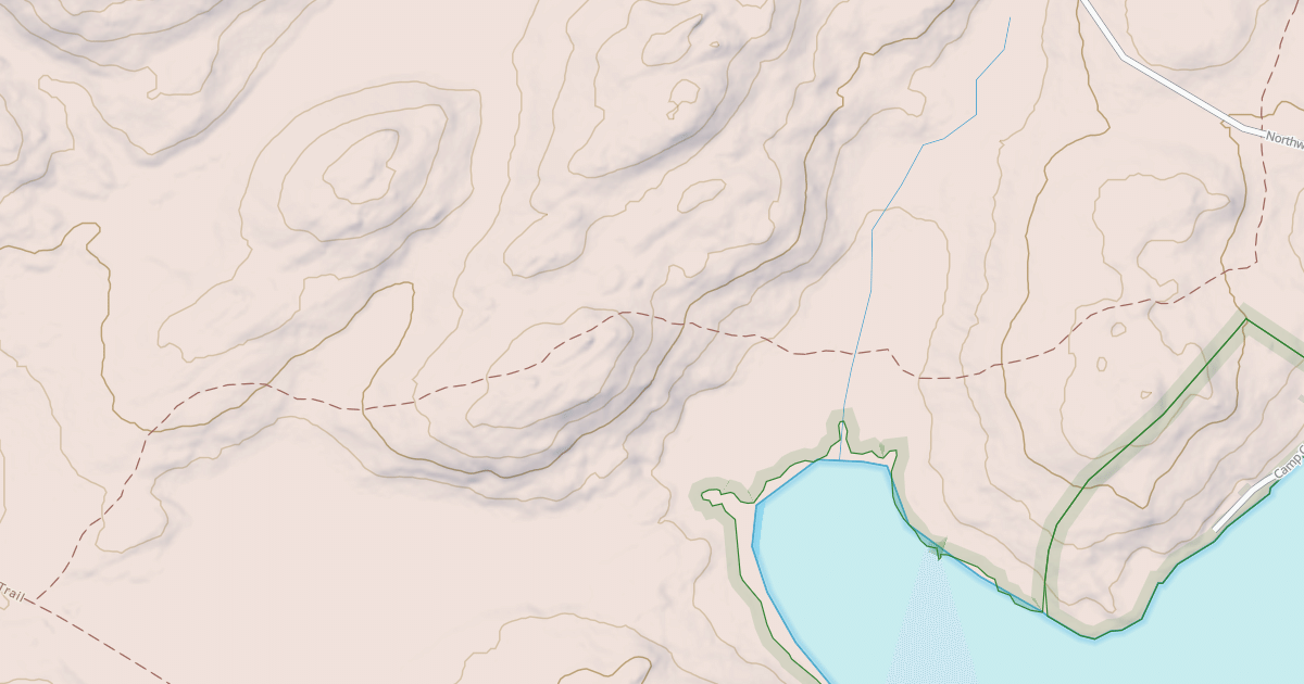 Map preview of Lake Colby By Pass