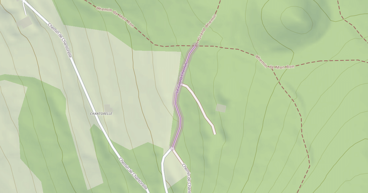 Map preview of Le Grand Chemin