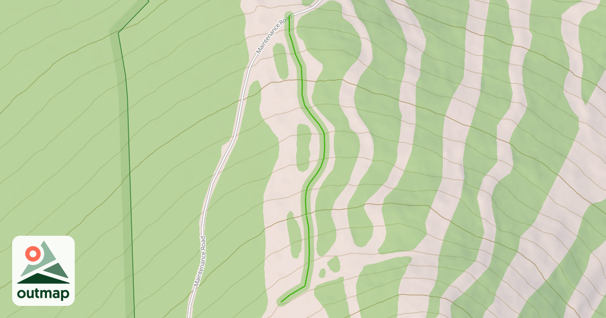 Map of Upper East Meadow