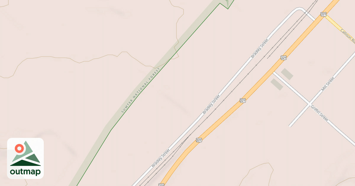 Map of BRADLEY WORKCENTER in Greenwood
