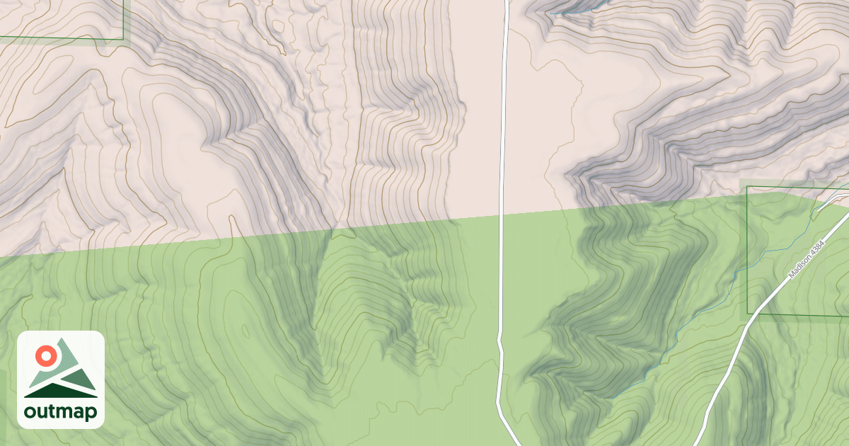 Map of USFS Motor Vehicle Use Map Roads {50BE505F-605B-48AD-90DD-E9321F400CDB}