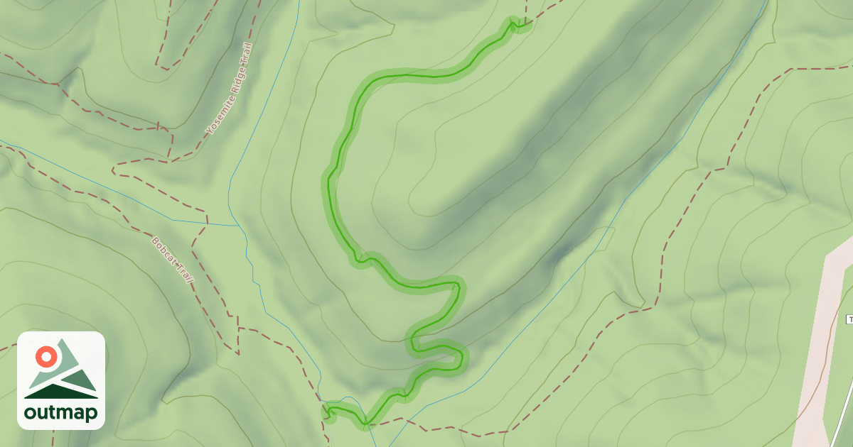 Map of Copperhead Trail