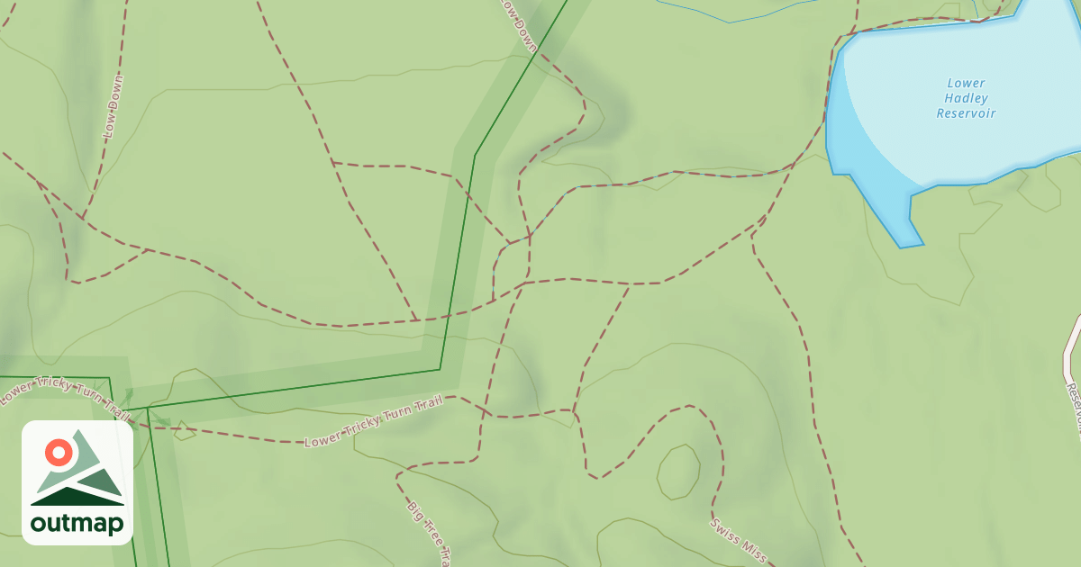 Map of USGS National Digital Trails 4a59ee20-fc33-4350-ae5e-e62a3fed35c1