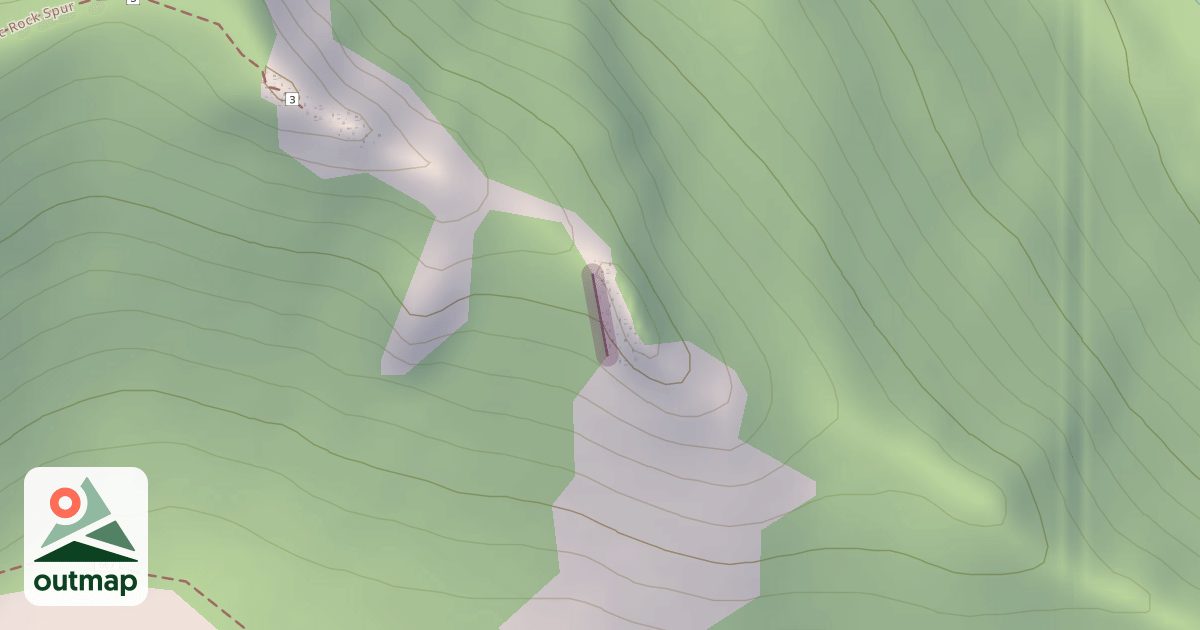 Map of Newton Pinnacle
