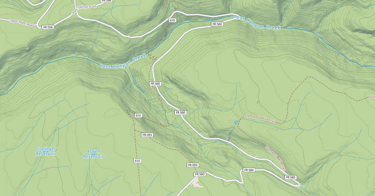 Map preview of LOST CANYON