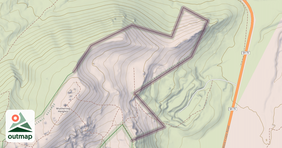 Map of Climbing Site