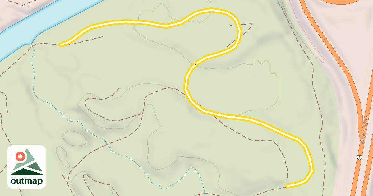 Map of Fox Run Loop