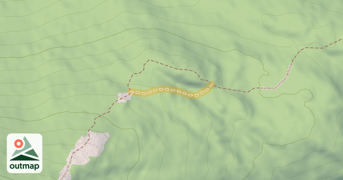 Map of Marcy Ski Trail