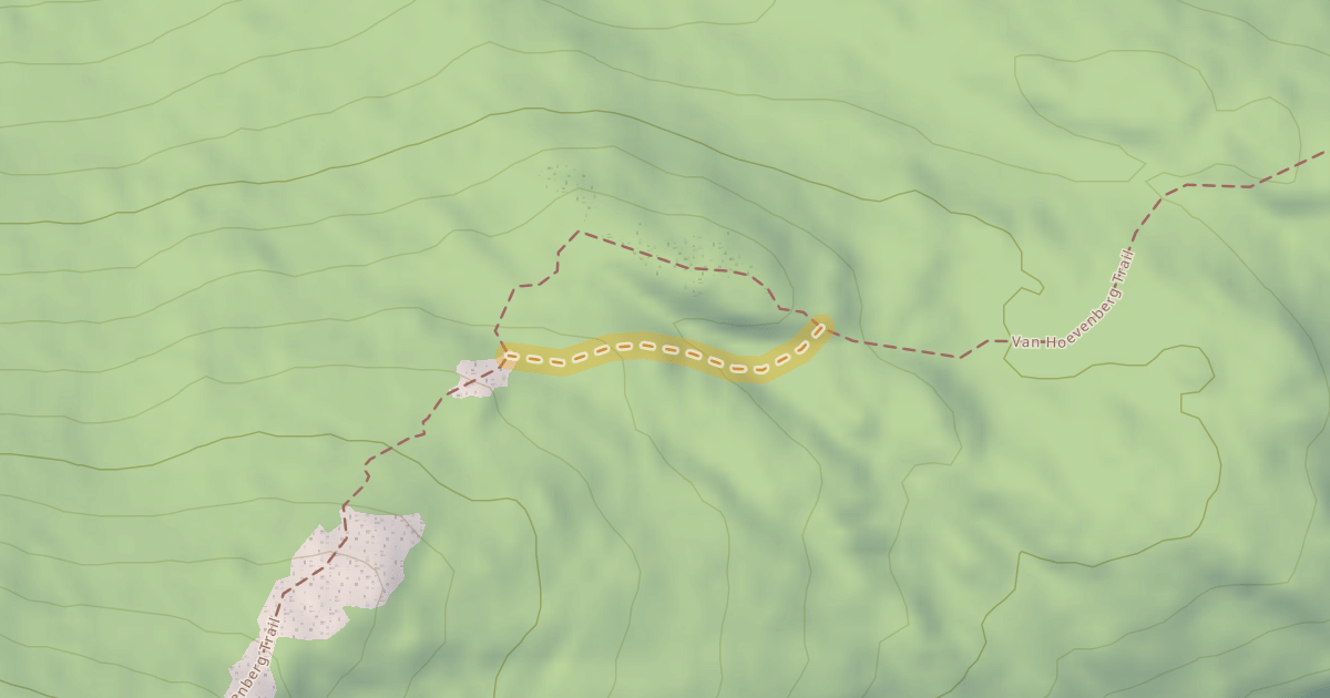 Map preview of Marcy Ski Trail