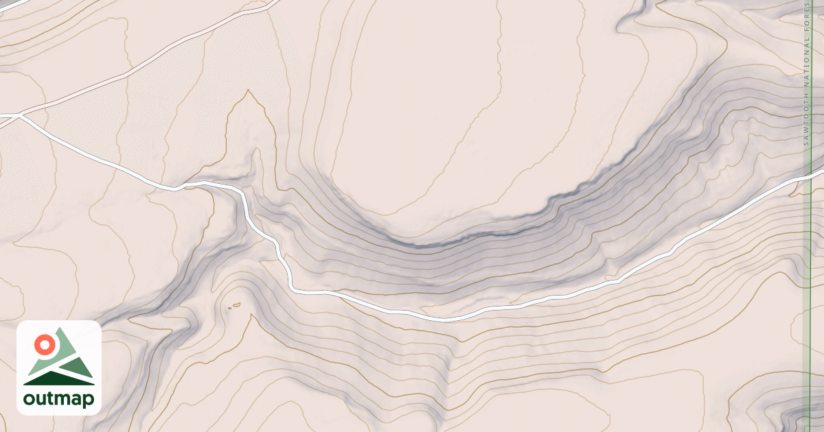 Map of FORGOTTEN ROAD