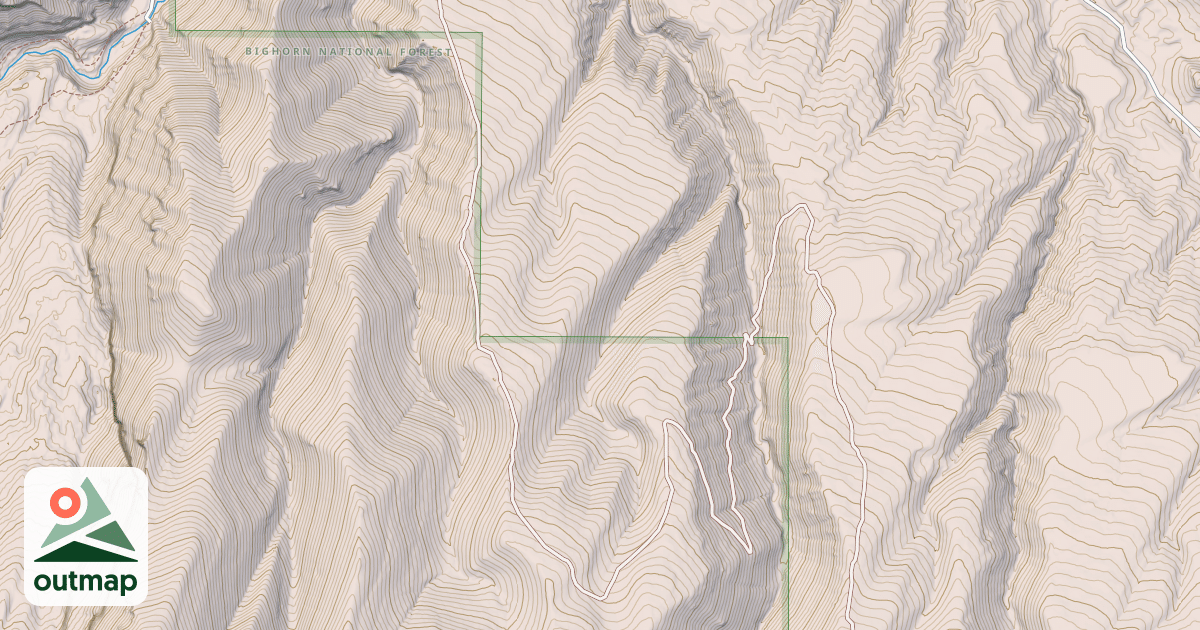 Map of KETTLE GULCH