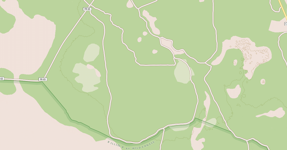 Map preview of USFS National Forest System Roads {57395A08-FC91-4F12-886C-5D48ED4CD539}