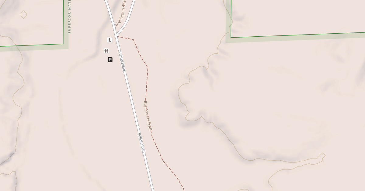 Map preview of Big Aspen Spur Aa