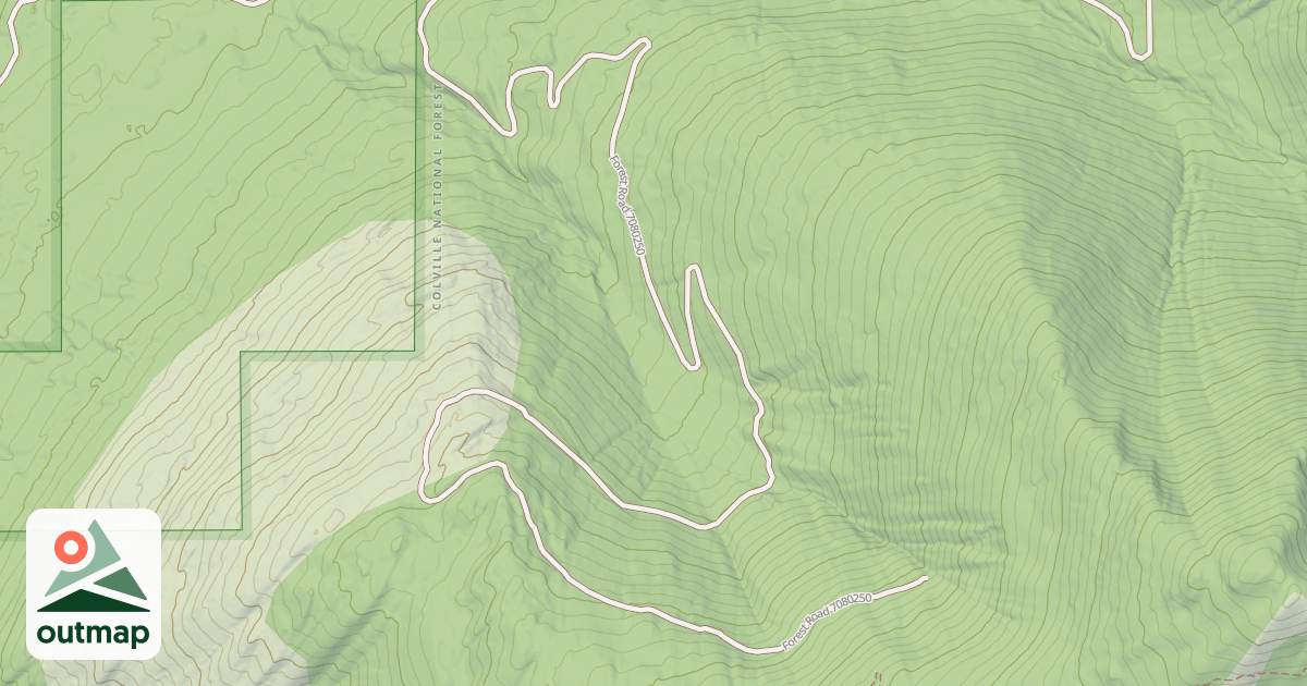 Map of USFS Motor Vehicle Use Map Roads {228D4011-CA73-40CF-B0AE-CD841392B4B6}