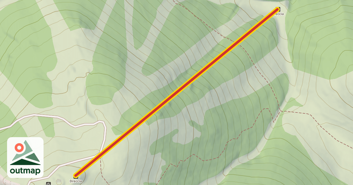 Map of Dreccia