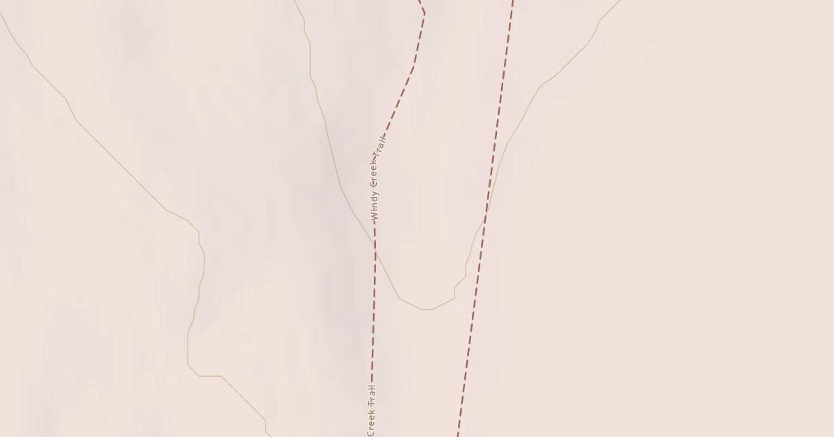 Map preview of Windy Creek Subsistence Ohv Trail