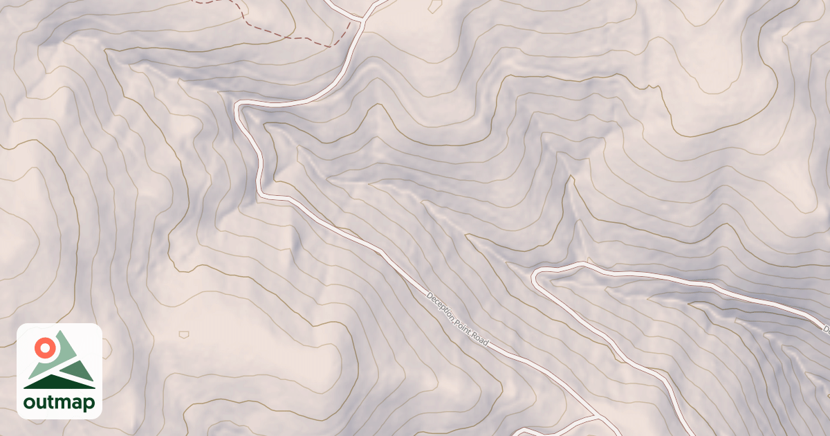 Map of DECEPTION POINT