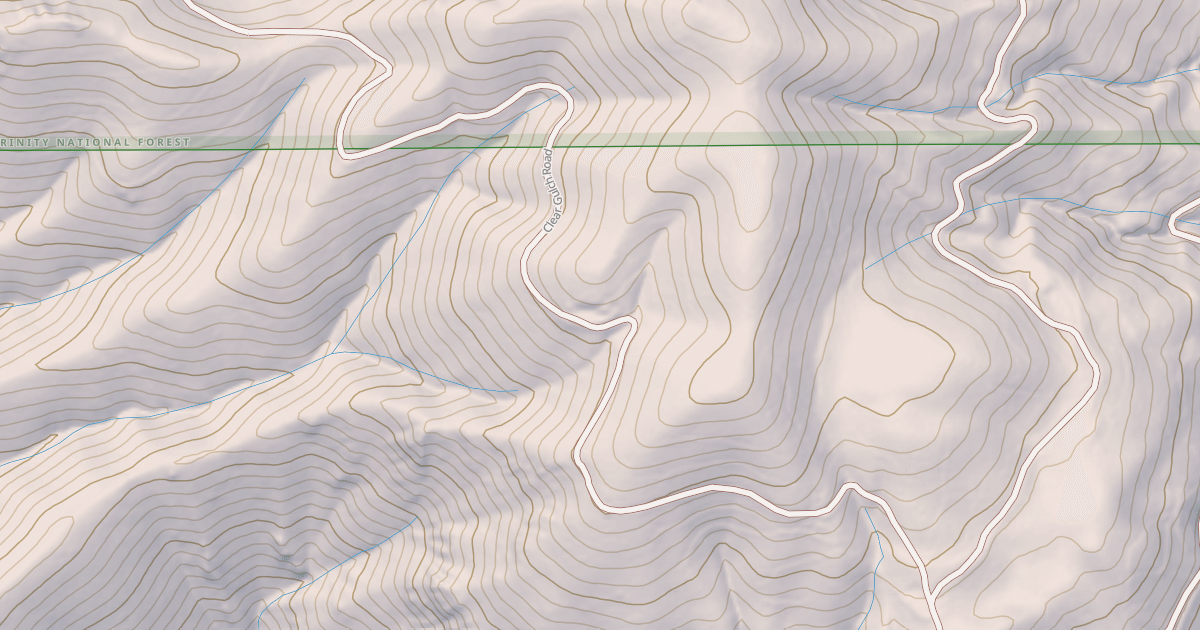Map preview of CLEAR GULCH