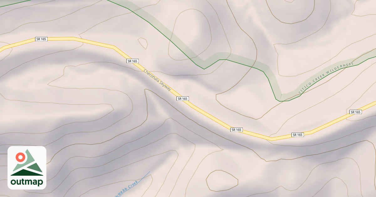 Map of GRASSY GAP PARKING