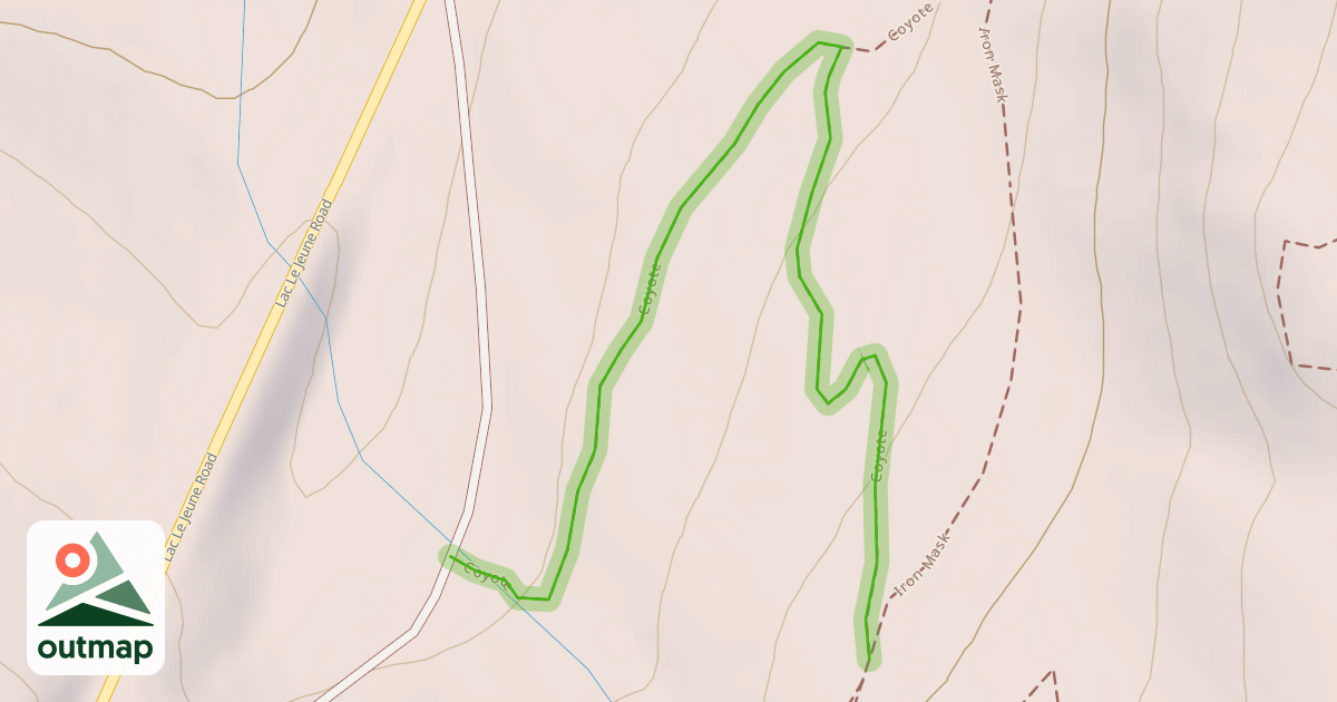 Map of Coyote