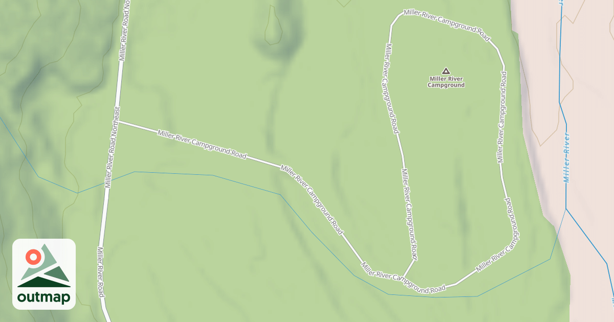Map of 2503 MILLER RIV CG