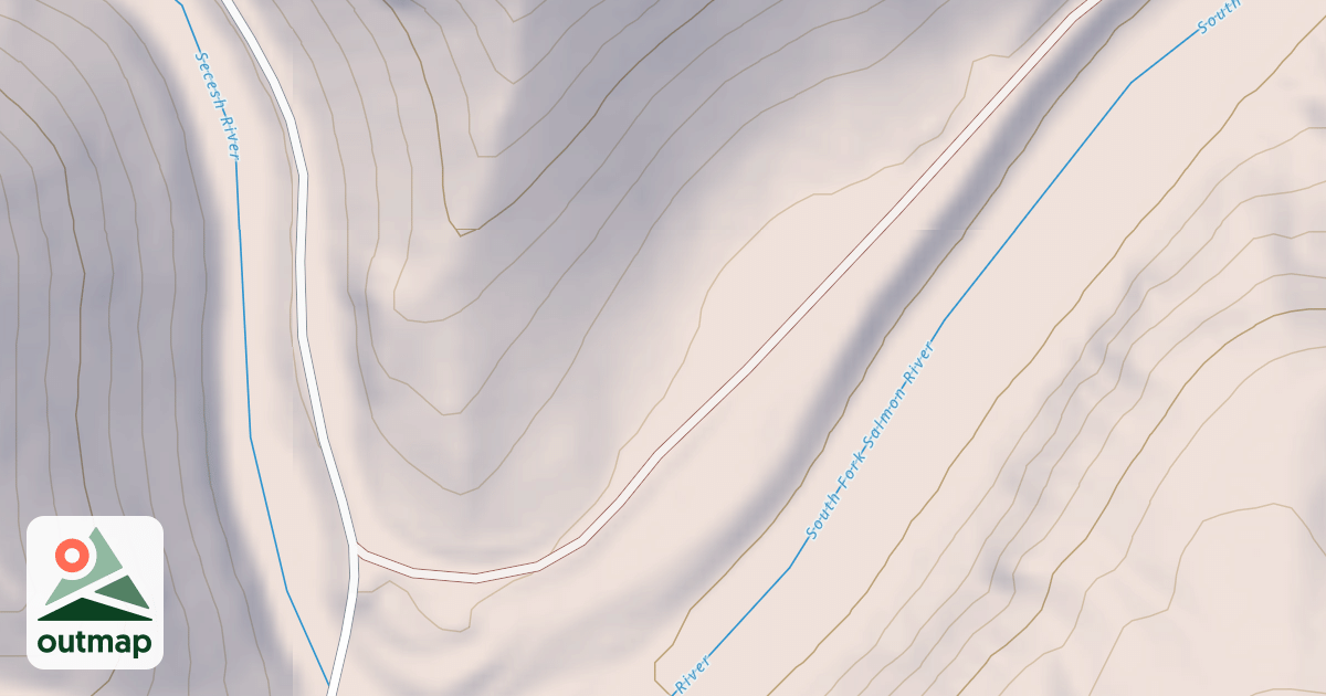 Map of HAMILTON BAR