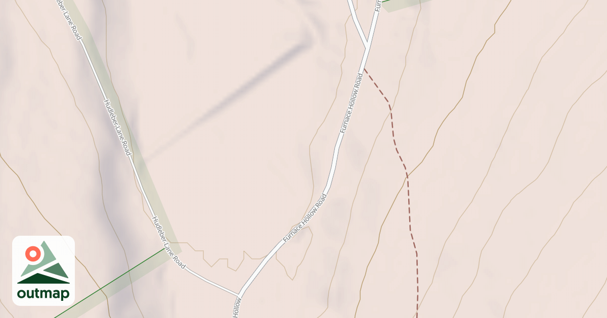 Map of Michaux State Forest – Snowmobile Trail System (Northern)