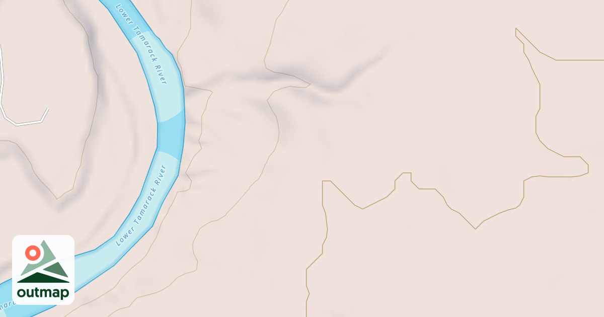 Map of Pine Riders Trail: St. Croix State Forest