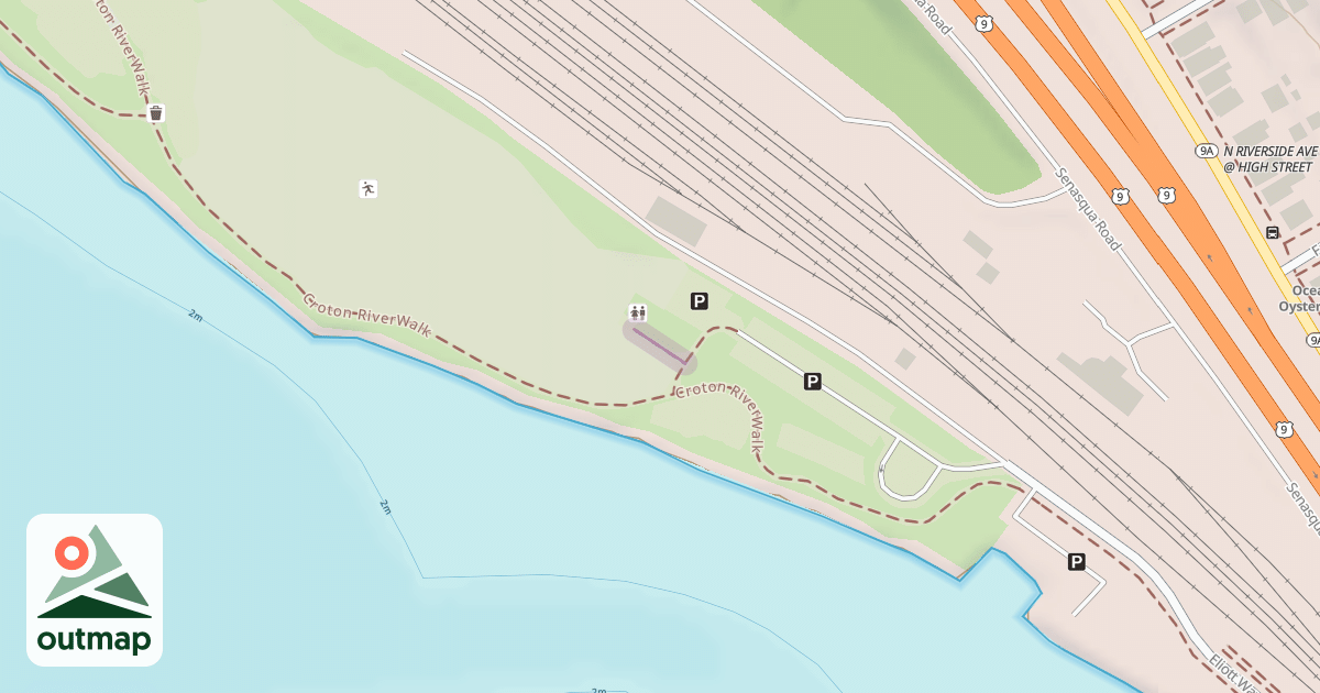 Map of Croton RiverWalk