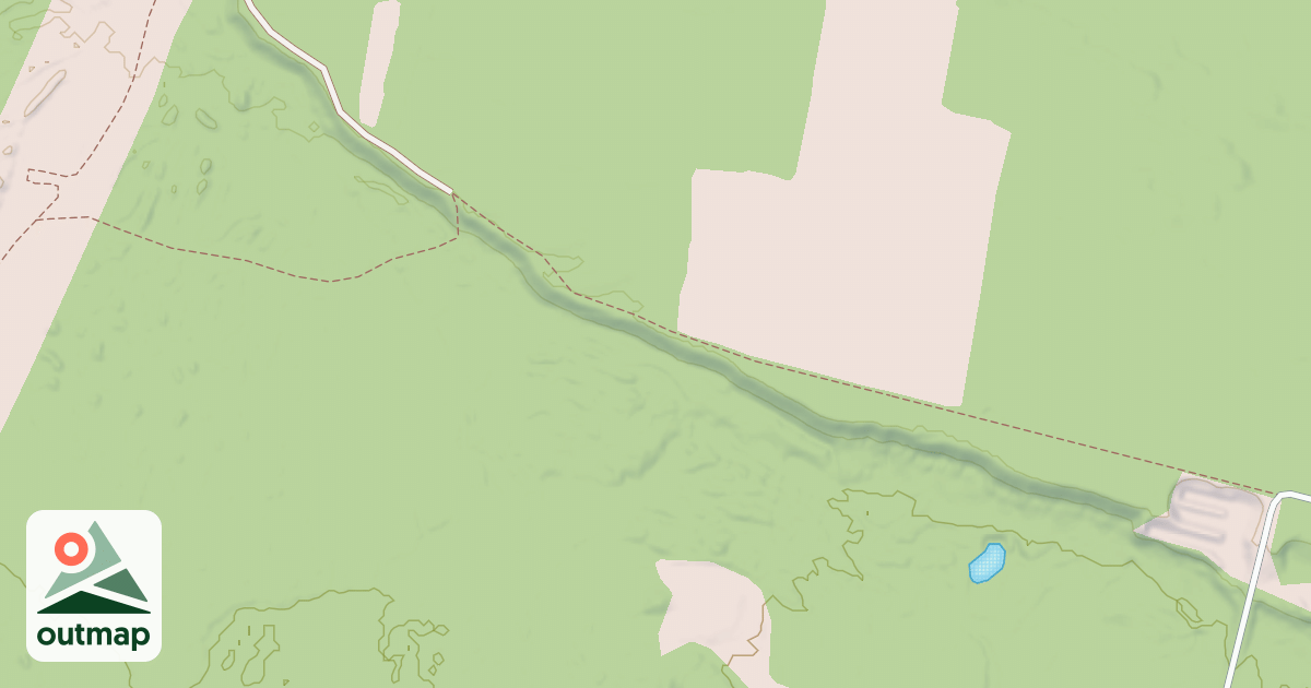 Map of Saguenay Quad Trails 10