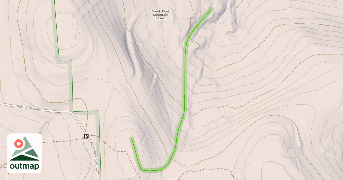 Map of Castor